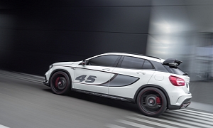Concept GLA 45 AMG Officially Unveiled