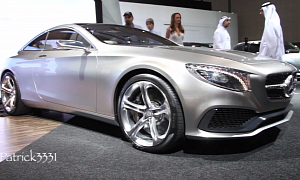 Concept S-Class Coupe Turns Heads in Dubai as Well