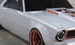 Conceptual 1966 Chevy Nova Widebody Craves For a Builder's Undivided Attention