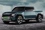 Conceptual Kia EV9 Pickup Might Turn Out a Great F-150 Lightning Contender, if Real