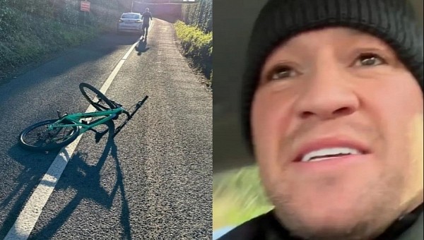 Conor McGregor Involved in Bike Crash