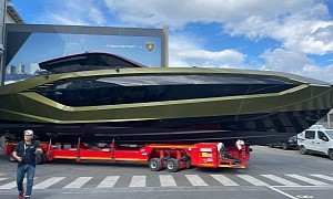 Conor McGregor Shows First Proper Look at Lamborghini Tecnomar Yacht, and It’s a Beauty
