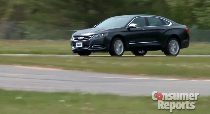 2014 Impala tested by Consumer Reports