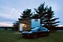 Content Creator Criticized for Living in a Tiny House While Owning a Tesla