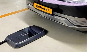 Continental and Volterio Team Up to Make a Smart, Automatic Charging Robot for EVs
