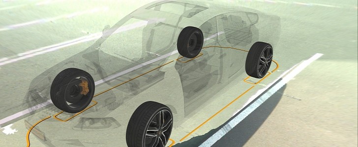 The Transparent Vehicle is a technology that gives the driver a full view of the car's surroundings