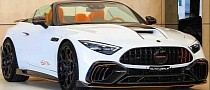 Controversial Mercedes-AMG SL 63 Is Best Had With Carbon Fiber-Blocking Eyewear