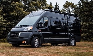 Converted ProMaster Van Has a Clever Design, Includes an Elevator Bed and a Hidden Shower