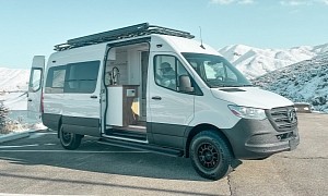 Converted Sprinter Van Brings All the Comforts of Home on the Road