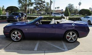 Convertible Hellcat Is One Plum Crazy Muscle Car