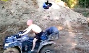 Cool ATV Stunts Are Cooler when Drunk and Wearing an Unstrapped Helmet