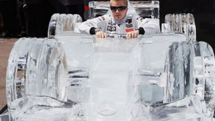 Ice F1 car