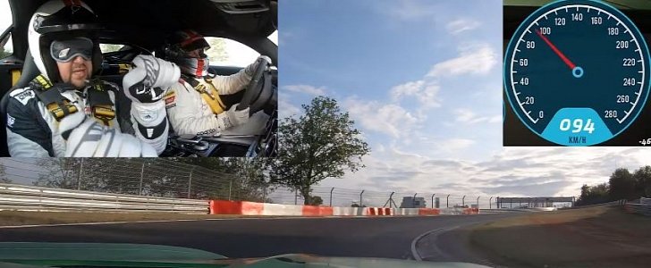 Copilot Dictates Full Nurburgring while Blindfolded in Mercedes-AMG GT R