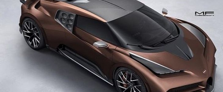 Copper Carbon Bugatti Centodieci Spec
