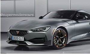 Copper "Cupra Supra" Sports Car Rendered, Brand Switches to EVs from 2026
