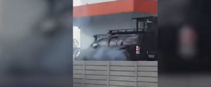 Aussie does burnouts at the drive-thru because he can't get soft-serve ice cream, is slapped with several charges