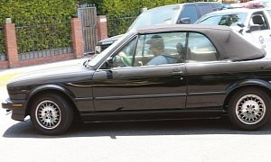 Cops Pull Over Twilight's Robert Pattinson in a BMW E30 Convertible
