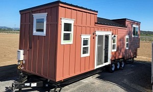 Coral Is a 35-Foot Tiny Home With a Stylish Layout, Ideal for a Family of Three