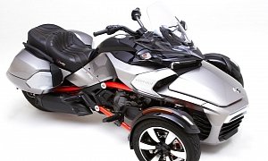 Corbin Shows Can-Am Spyder F3 Saddlebags, They're Bigger than the OEM Ones