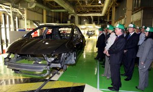 Corporate Customers Visit the Honda Swindon Factory