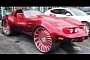 Corvette C3 Goes for the OMG Looks With 30-Inch Wheels, Other Mods