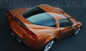 Corvette C6 Gets Hybrid Powertrain, 770 HP / 1,500 lb-ft