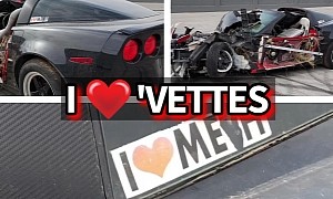 Corvette C6 Owner Breaks Bad and So Does the Car