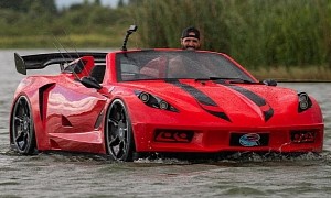 Corvette "C7 Boat" Gets Pulled Over by the Water Police, It's All a Bit Fishy