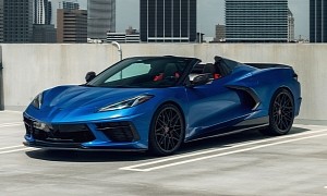 Corvette C8 Lowers Its Roof to Let More Natural Light In, Gets a Concave Guilty Pleasure