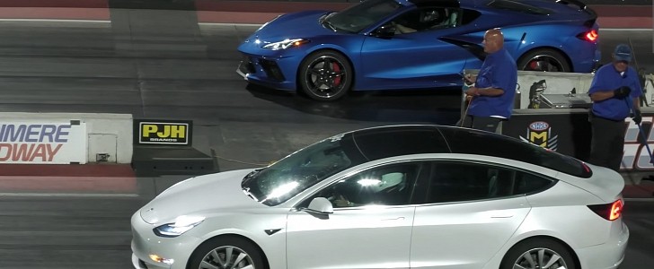 Chevrolet Corvette vs. Tesla Model 3