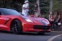 Corvette Battles Puppy for Cute Girl's Attention, A Pickup Artist Experiment