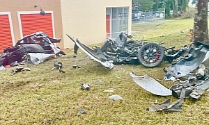Corvette Gets Torn to Pieces After Crash, It Was Reportedly Street-Racing a Mustang