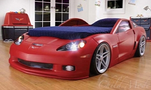 Corvette Z06 Bed Makes You Dream