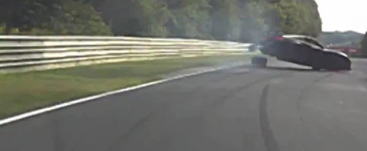 Corvette Z06 Nurburgring crash