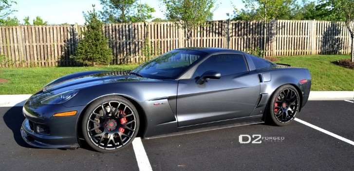 Corvette Z06 on D2Forged Wheels 