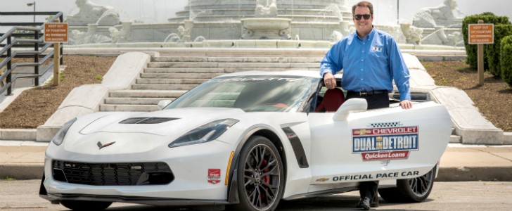 Corvette Z06 to Pace Detroit Grand Prix With Mark Reuss Driving 