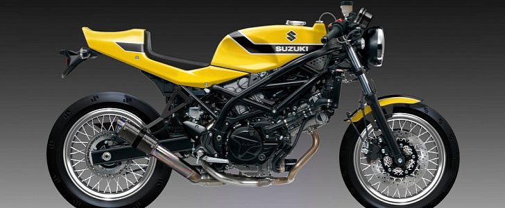 The Yellow Weapon Cafe Racer