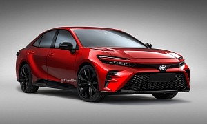 Could the Toyota Camry Based on the Crown Sport Concept  Beat the RAV4?