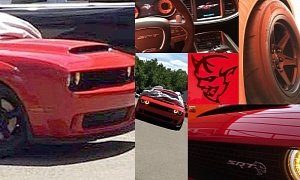 Could These Be the First Spy Photos of the 2018 Dodge Challenger SRT Demon?