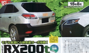 Could this Be a Lexus RX 200t Mule?