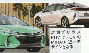 UPDATE: Could This Be the 2017 Toyota Prius Plug-In Hybrid? Sure Looks like It