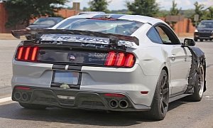 Could This Car Be the 2018 Ford Mustang Shelby GT500 or the Rumored Mach 1?