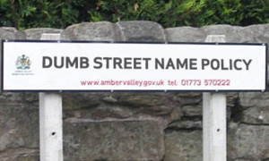 Council Says Rude Road Names Must Be Changed