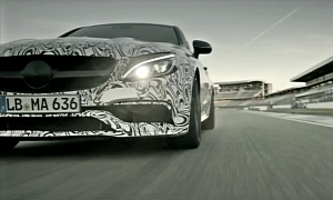 Coupe Version of the Mercedes-AMG C63 Teased as Debut Gets Closer