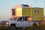 Couple Builds Incredible Cozy Tiny Home in Pickup Truck Bed for Less Than $4K