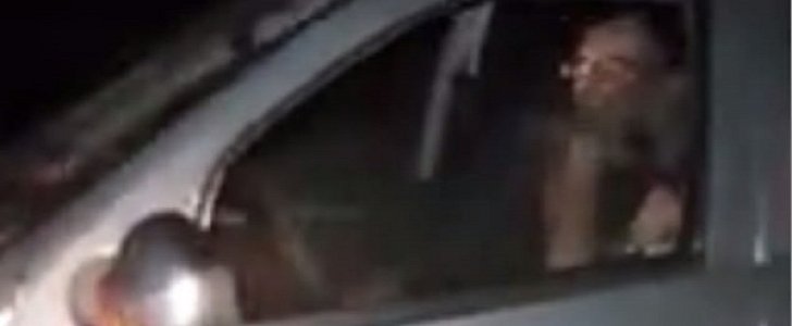 Couple caught having sex in the driver seat while speeding down a Kansas highway
