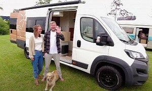 Couple Ditches Daily Grind to Travel Full-Time in Their Self-Converted Camper Van