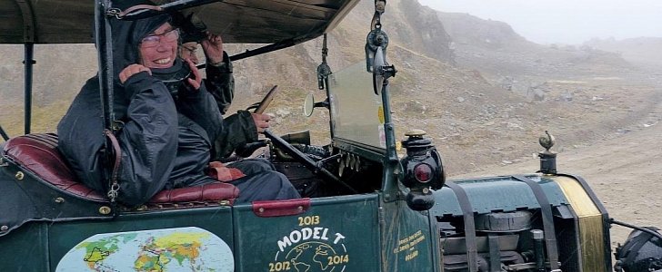 Around the world in a 1915 Ford Model T