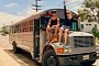 Couple Turn Retro Schoolie Into Cozy Home for Full-Time Living on the Road