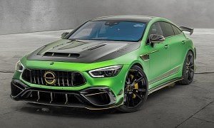 Cover Your Eyes: It's the Mansory Mercedes-AMG GT 63 S E Performance!